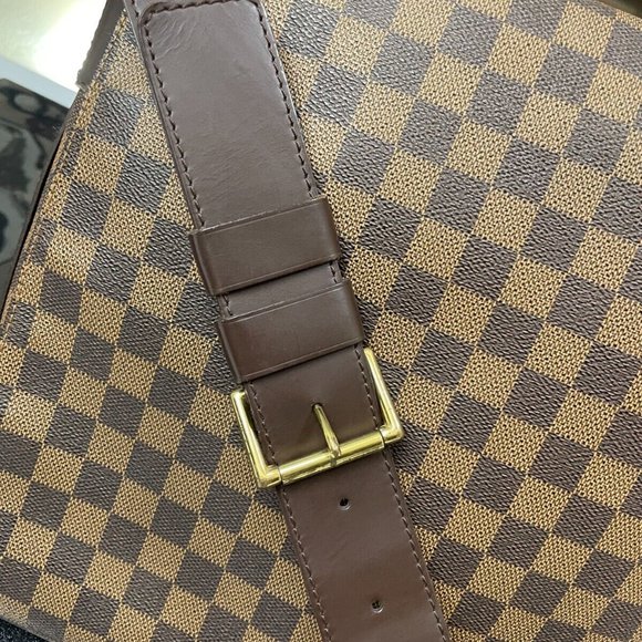 LOUIS VUITTON Messenger Damier Bag Crossbody LV Monogram Shoulder Mens Briefcase - Picture 2 of 16